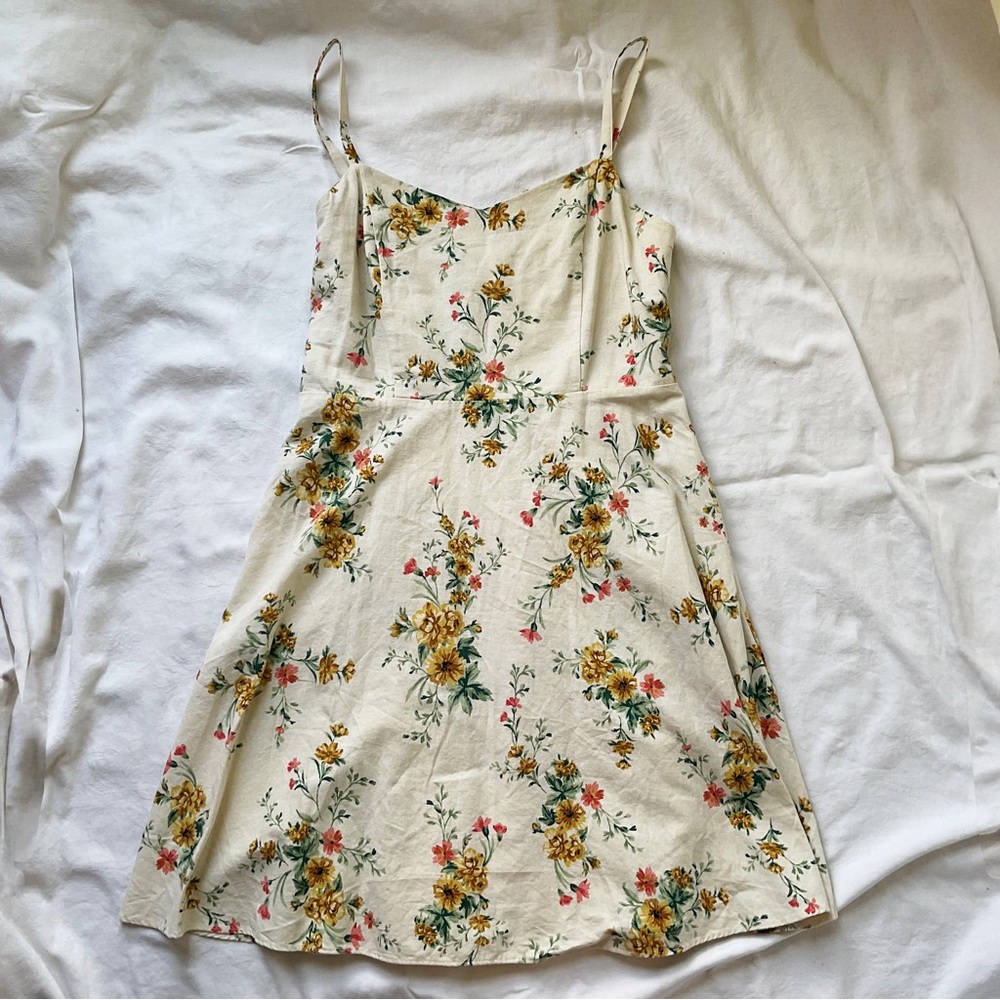 Old Navy Floral Print Dress with Spaghetti Straps